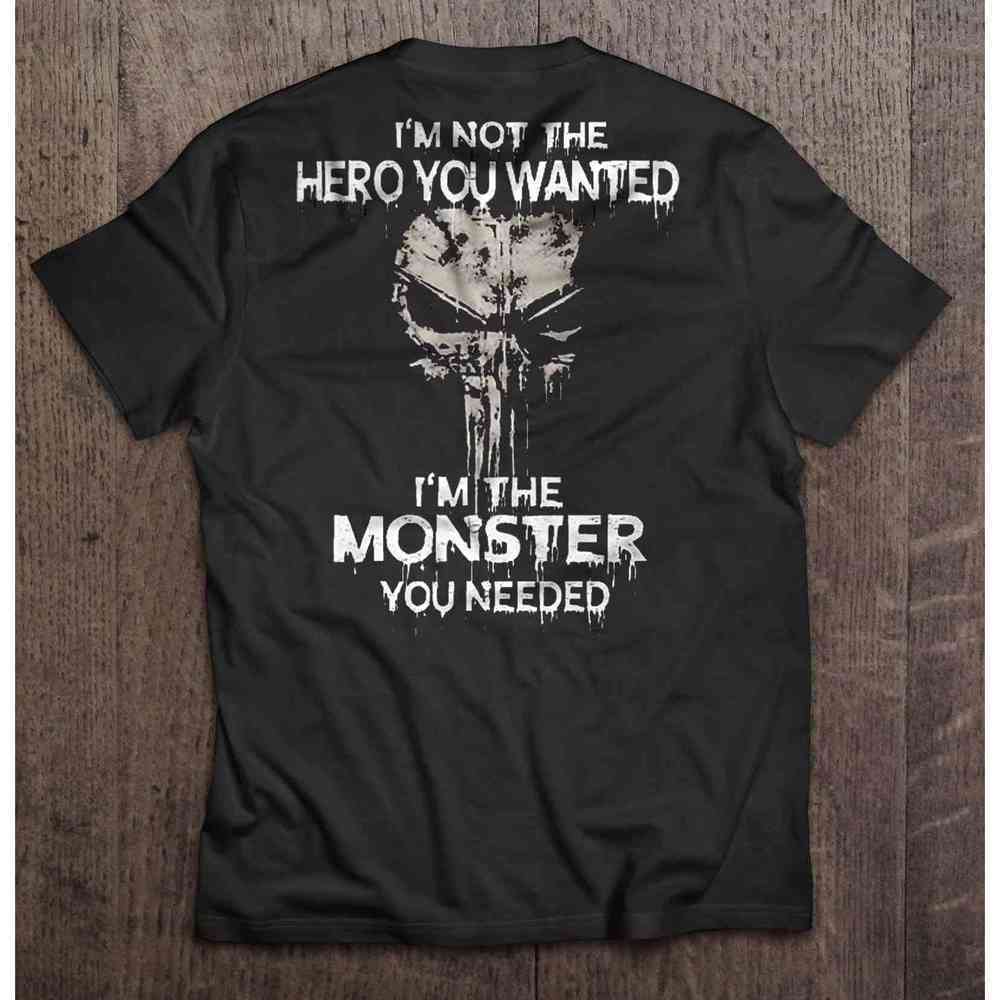 Punisher Anti Hero Comic Graphic Fan Unisex T-Shirt